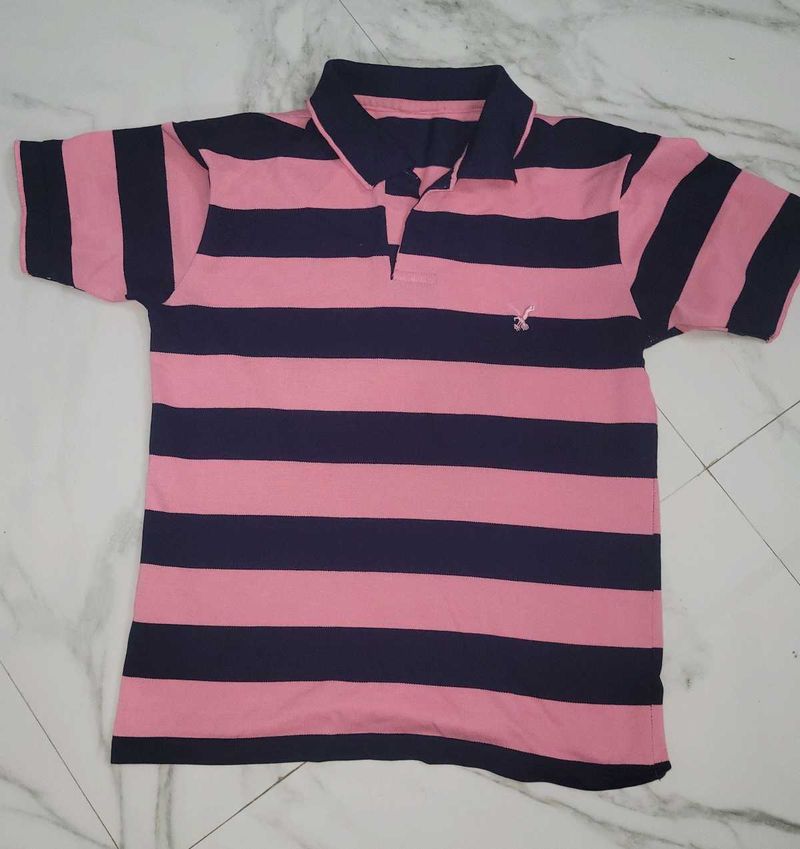 Striped Polo Shirt