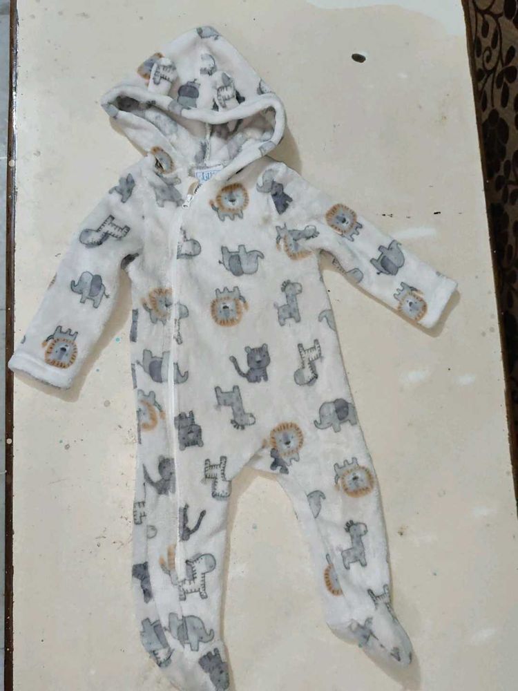 Cute Animal Print Romper