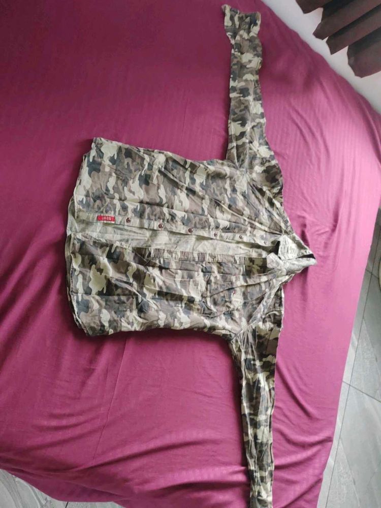 Army Printed Shirt