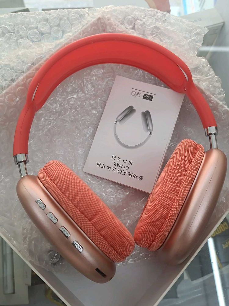 Orange/Rose Gold Headphones