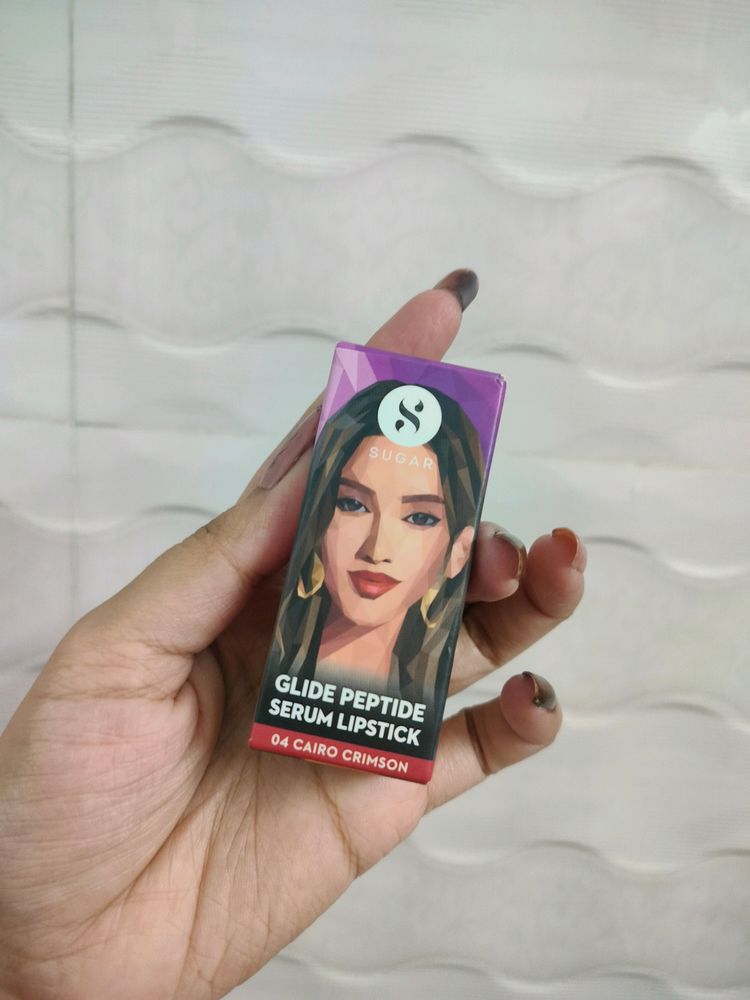 Sugar Cosmetics, Glide Peptide Lipstick 💄