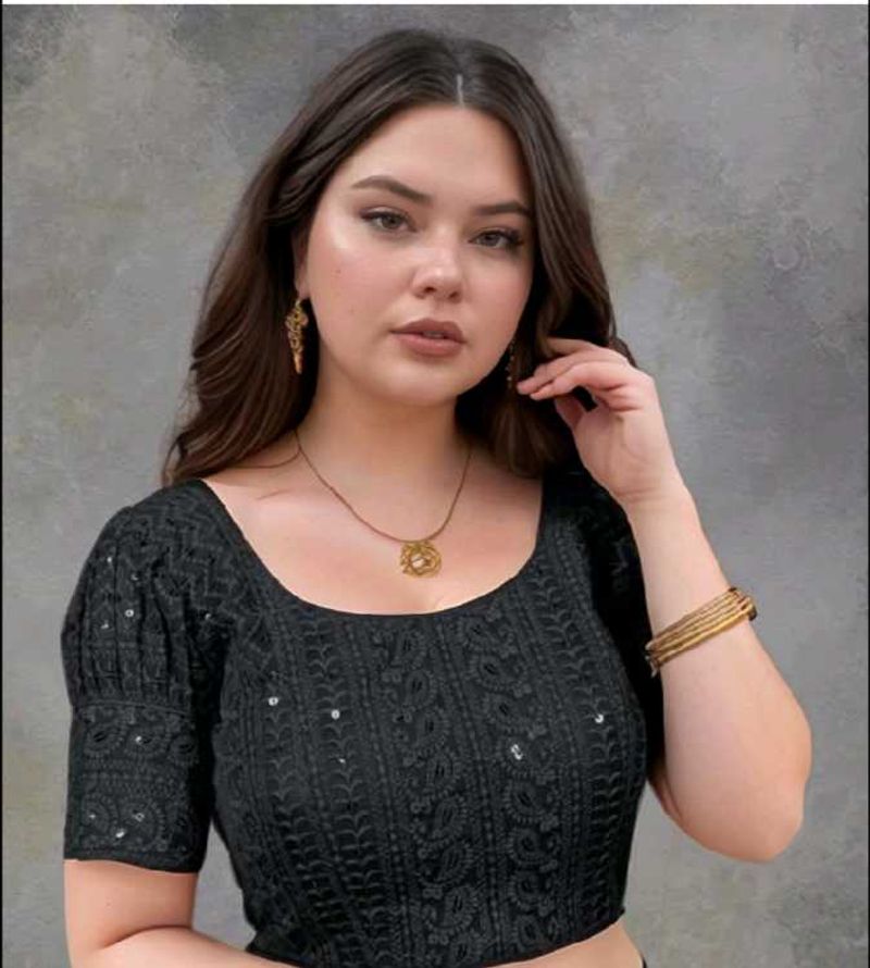 Designer Sequence Embroidered Blouse
