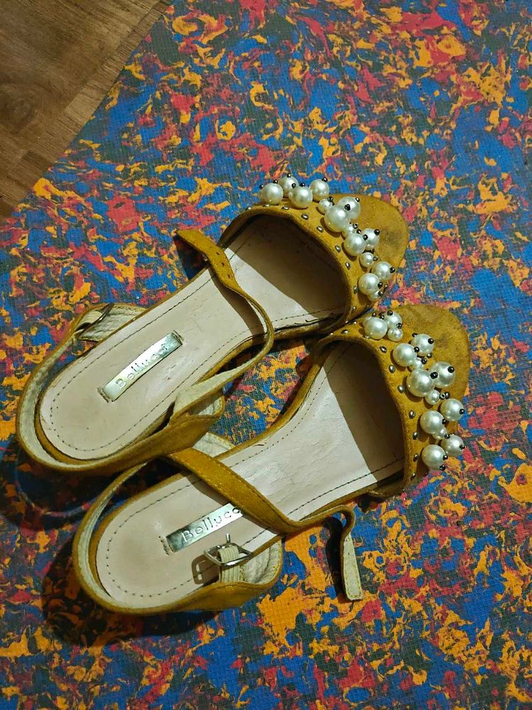 Beaded Bellucci Sandals