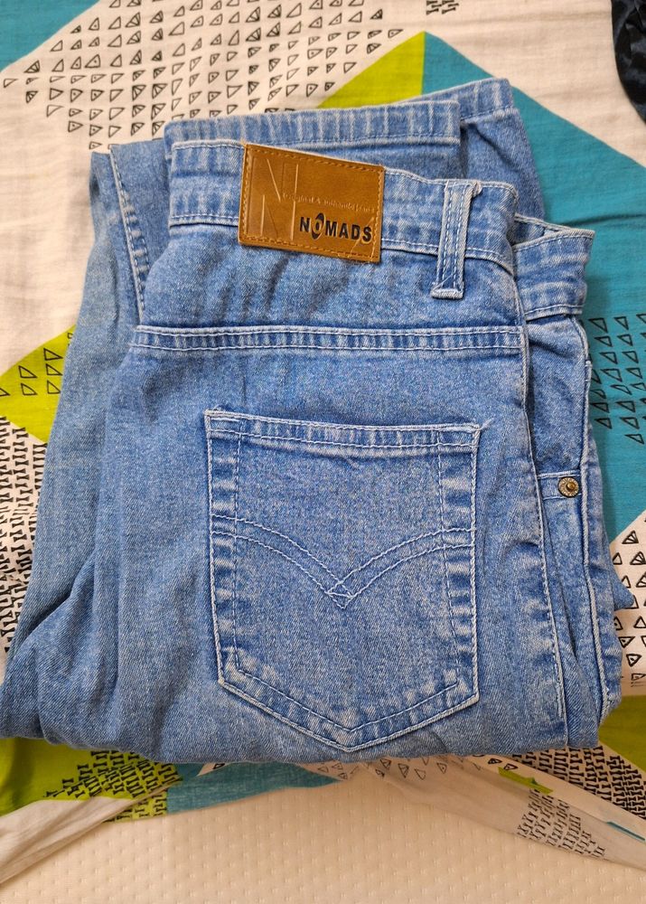 Jeans ,Blue colour , size =28&#34;