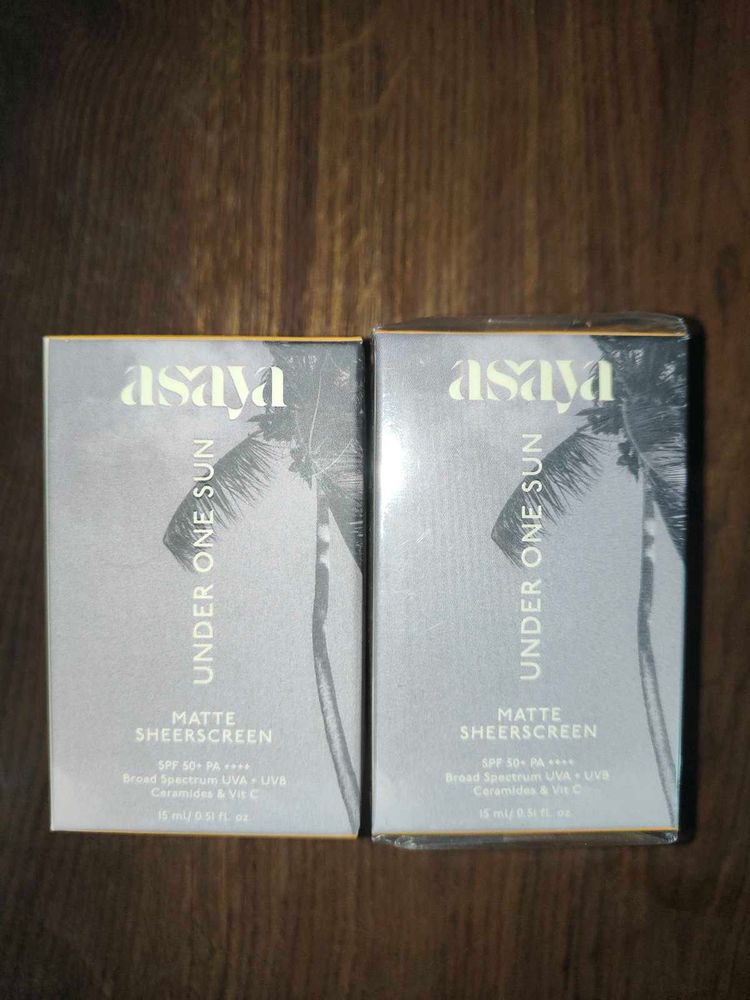 Asaya Matte Sunscreen