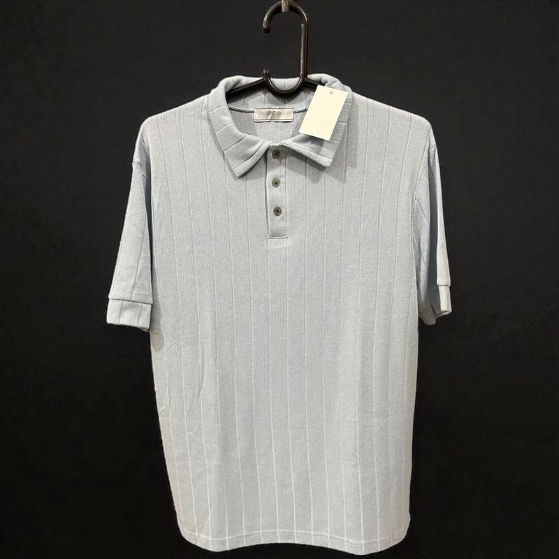 Imported Striped Polo Shirt