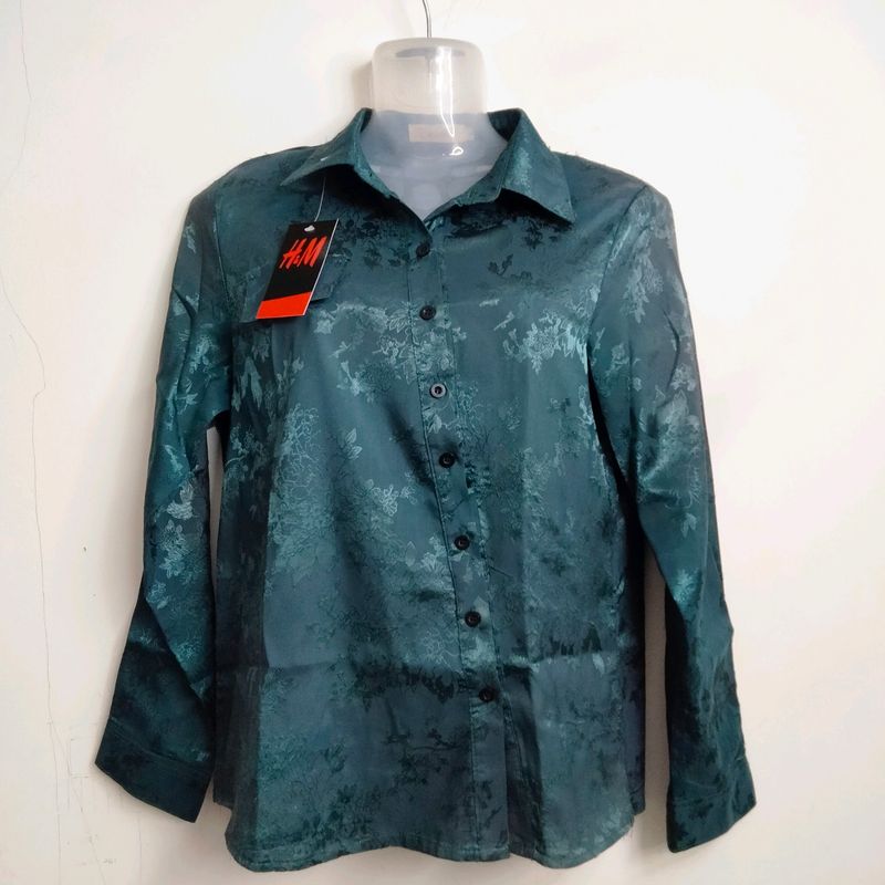 Silk Fancy Shirt For Women 💐💐