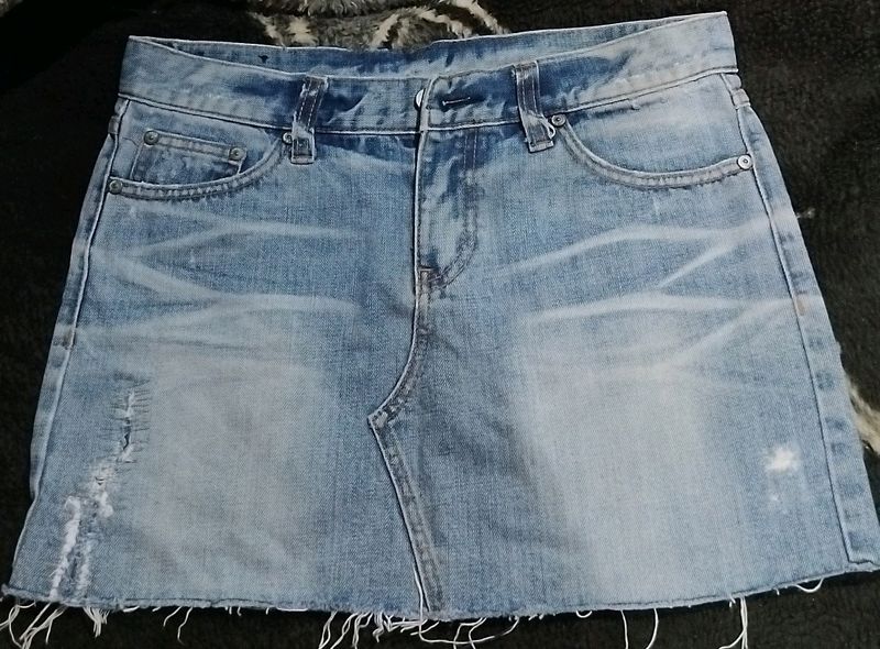 Denim Skirt