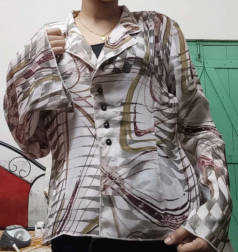 Patterned Shirt For Women