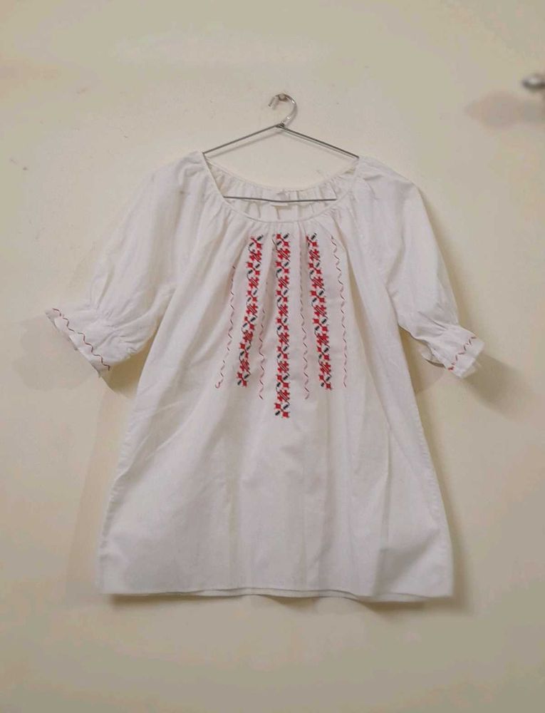 Embroidered Top
