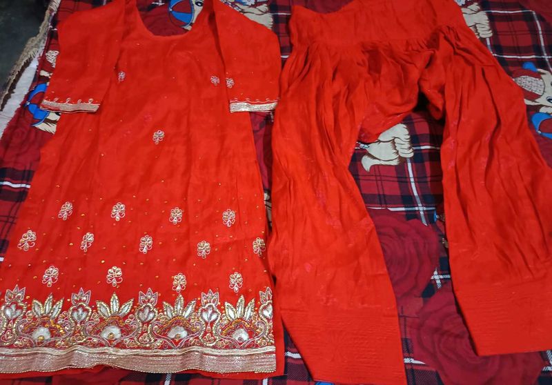Today Offer Sell Heavy Work Zari Embroidered Kurta