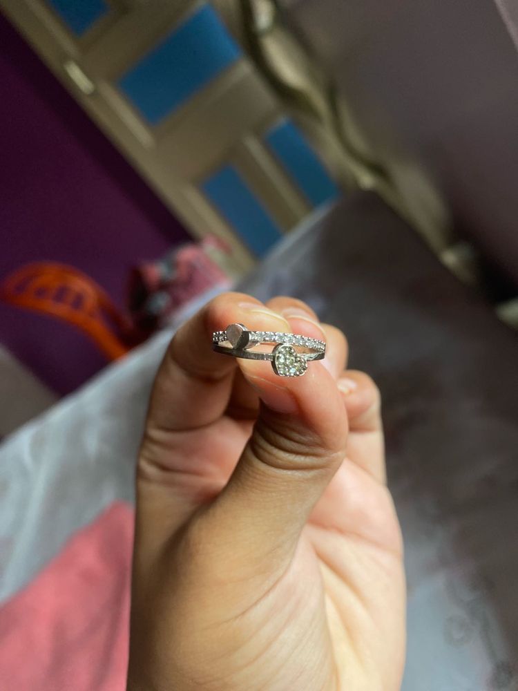 Cute Heartfelt Ring For Valentine 💌💍