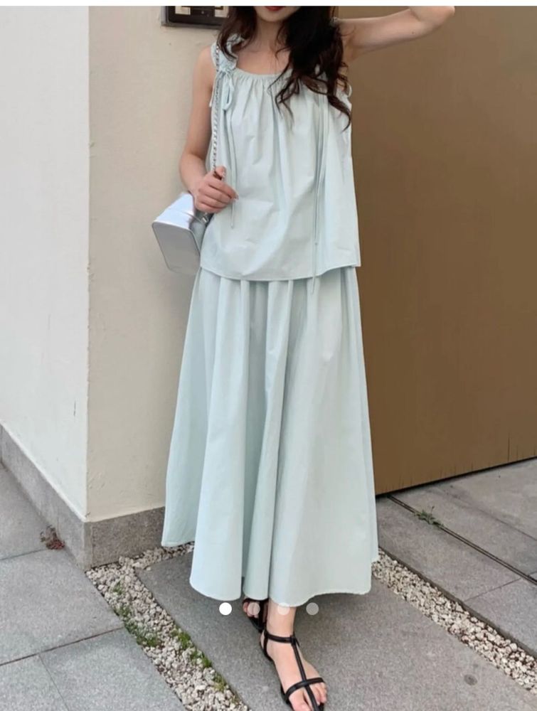 Cute  Lace Trimmed  Co-ord Set