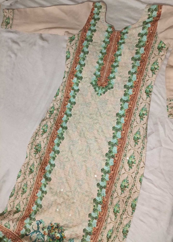 Floral Print Kurta