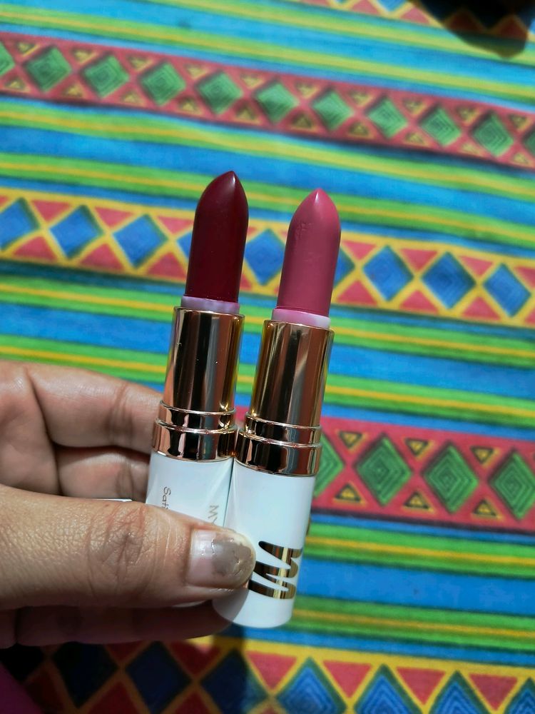 Combo Of 2 Satin Matte Lipstick