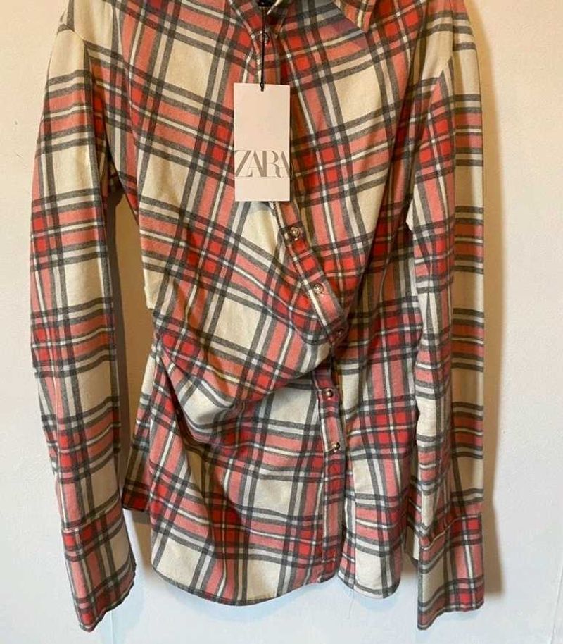 Deconstructed Flannel Shirt