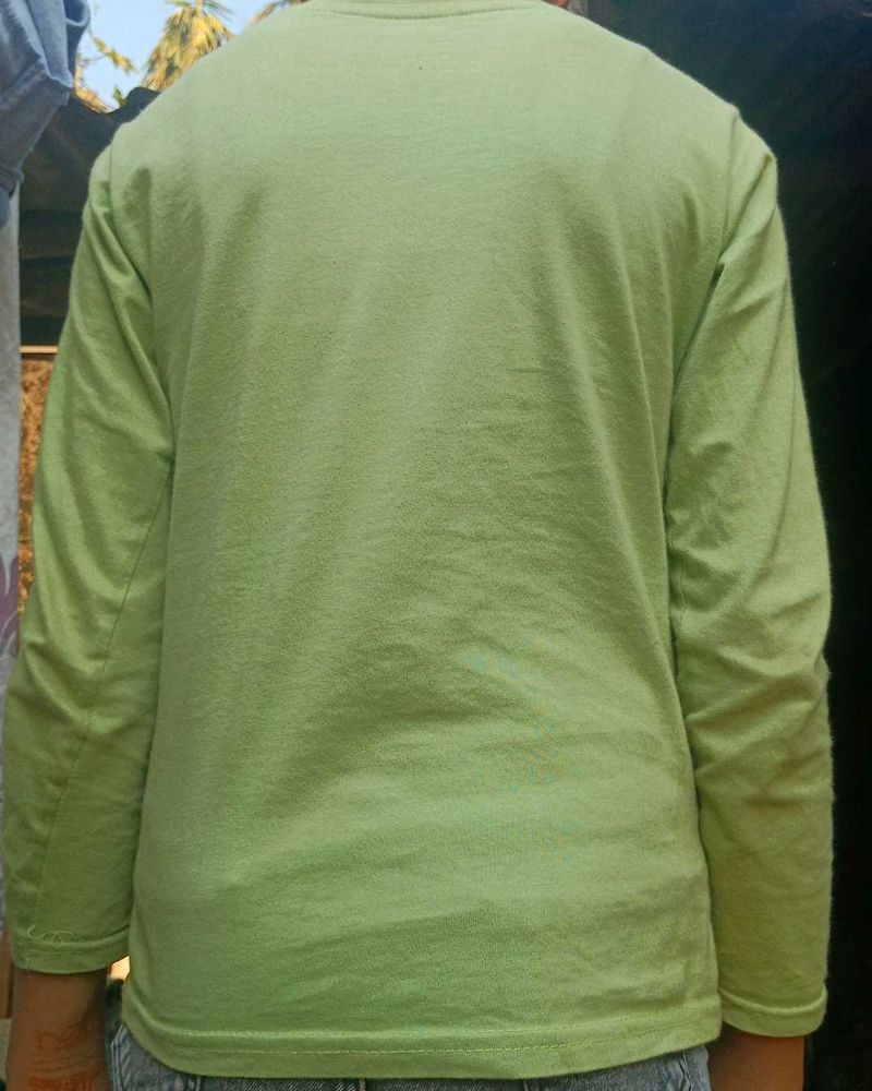 Green Long Sleeve T-Shirt