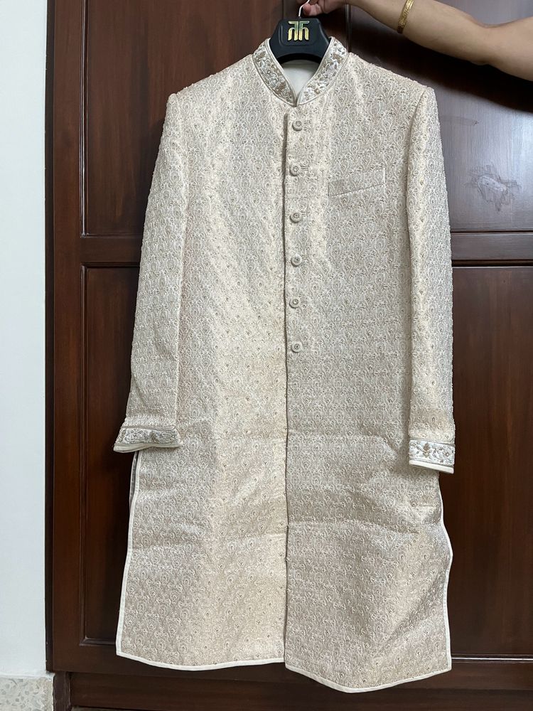 Tasva Designer Brocade Sherwani With Embroidery