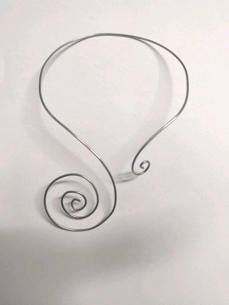 Spiral Statement Necklace