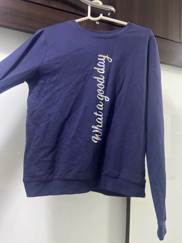 Cute Blue Sweatshirt