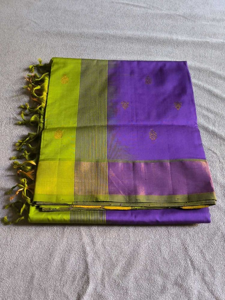 LL Pattu Sarees With Golden Butta