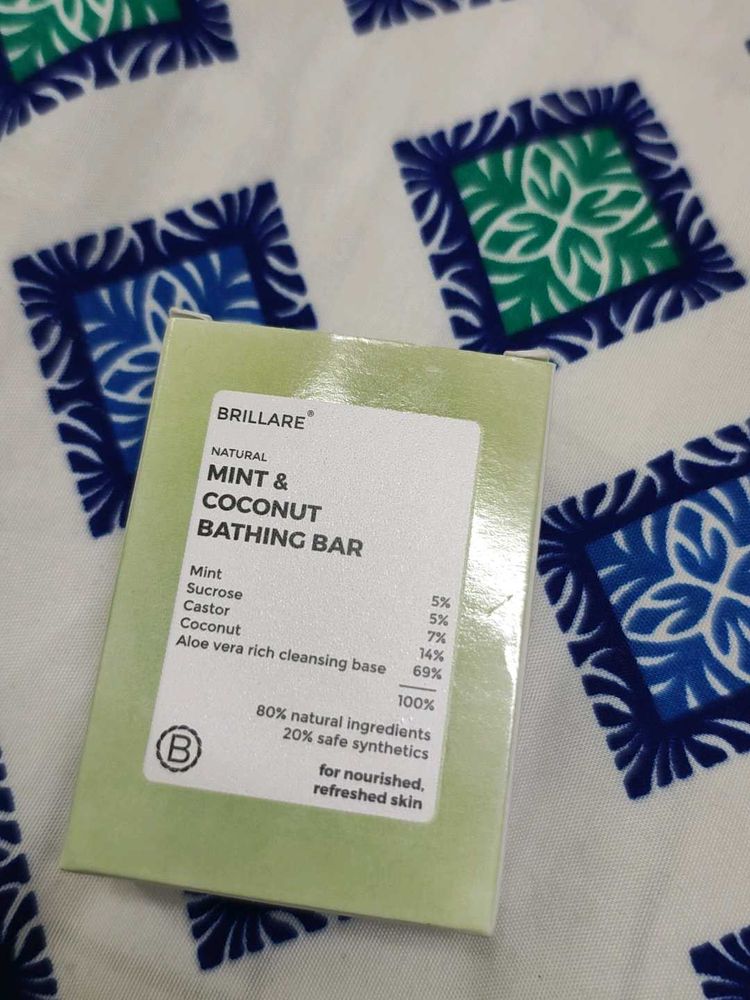 Brillare Mint &amp; Coconut Bathing Bar