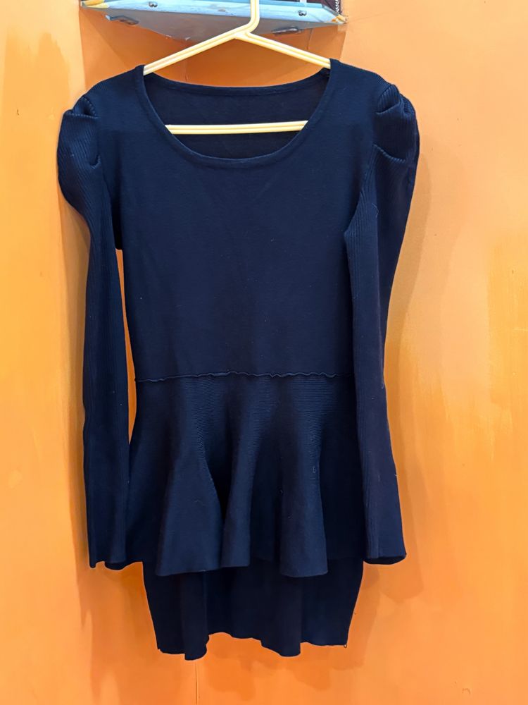 black full Sleeves long top