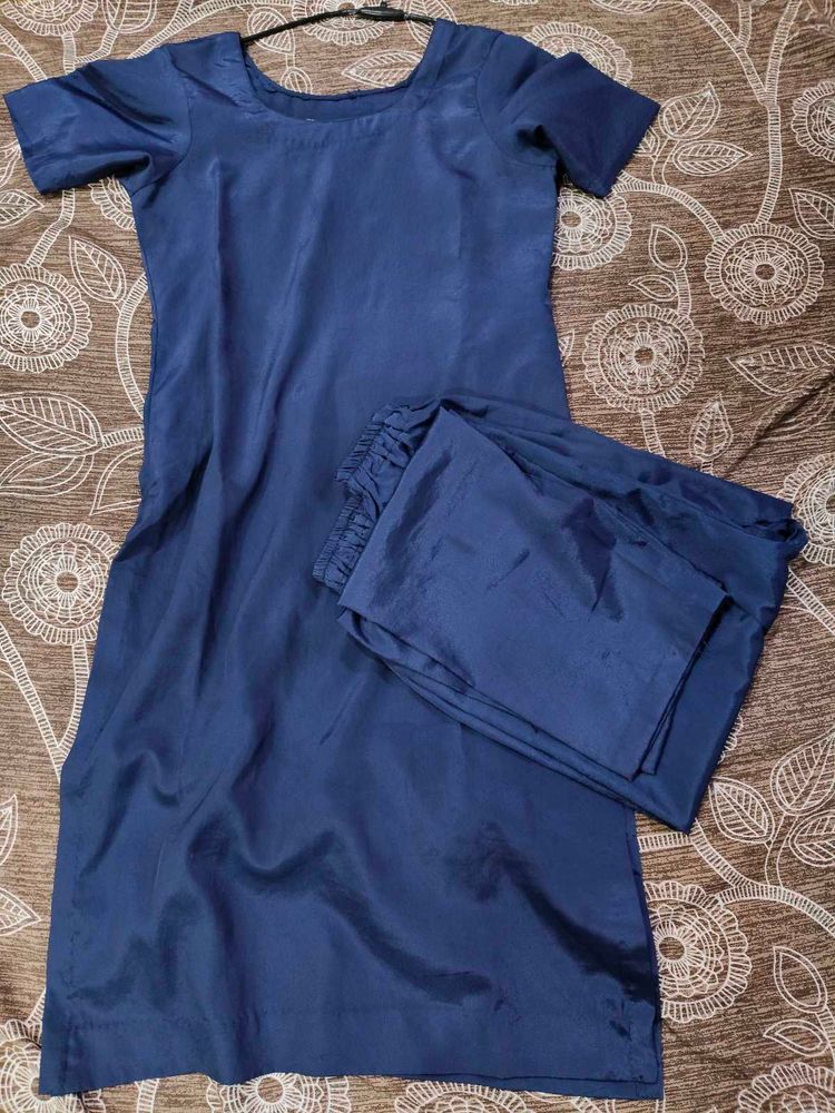 Elegant Blue Kurta Set