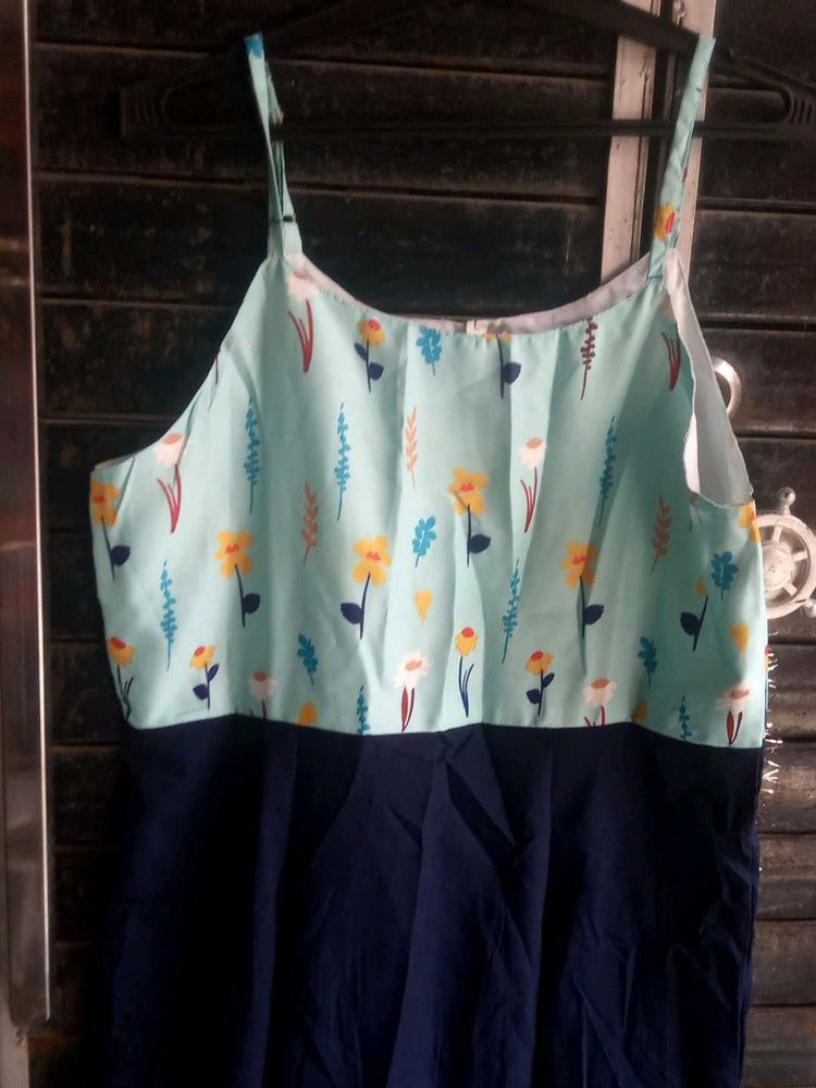 Floral Print Cami Dress With Adjustable Straps