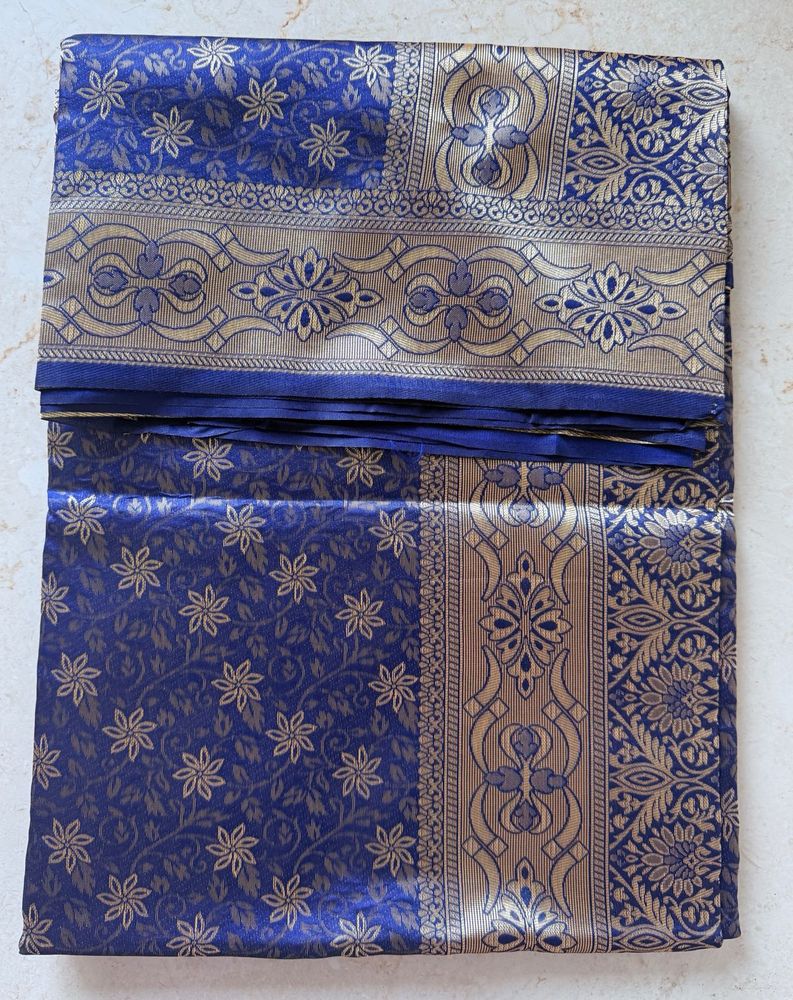 Unused Zari Woven Saree