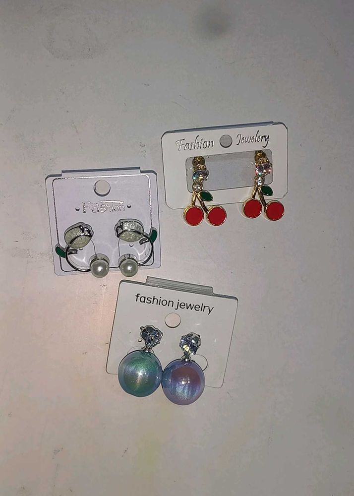 Earring Trio - Cute &amp; Unique Styles
