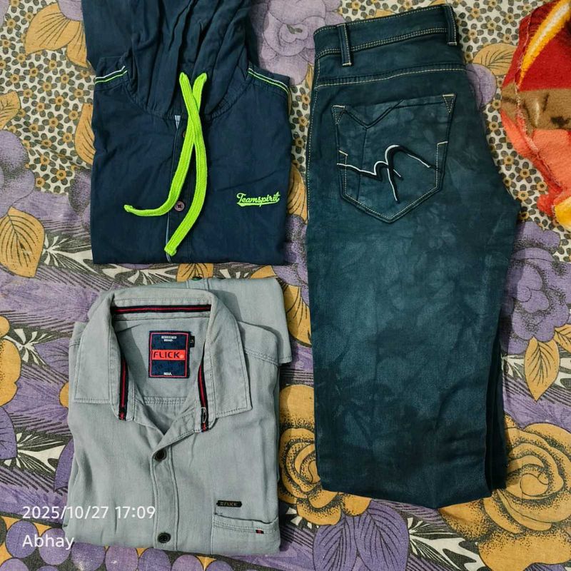 shirt pant with free items