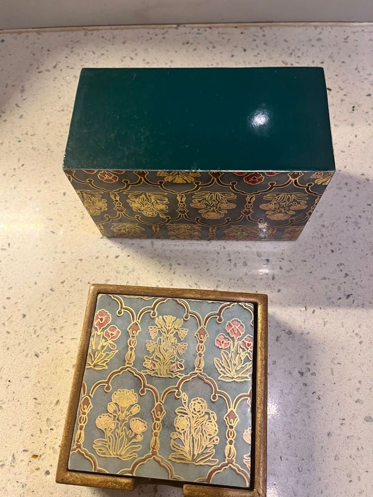 Tistabene Floare Set of 5 Coaster