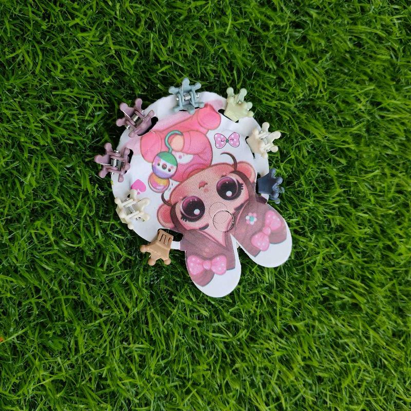 Cute Mini Hair Clips (Combo of 5 different shapes