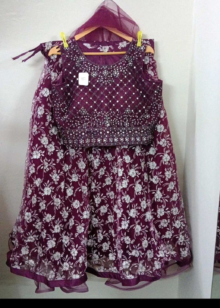 Wedding Lehenga Choli Duppata Set