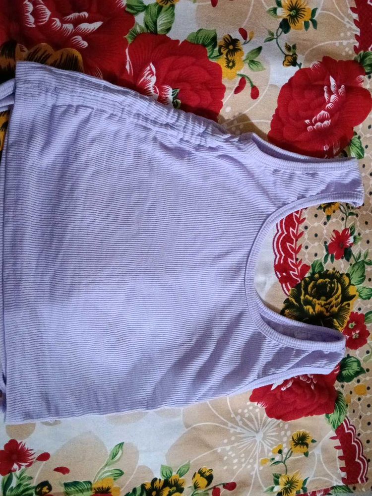 Comfortable Lavender Striped Camisole