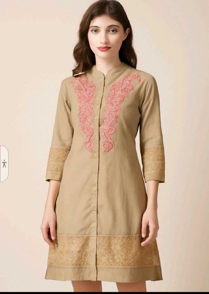 Elegant Embroidered Kurta Dress💘💘