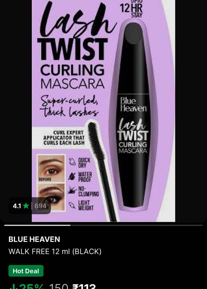 Blue Heaven Lash Twist Mascara
