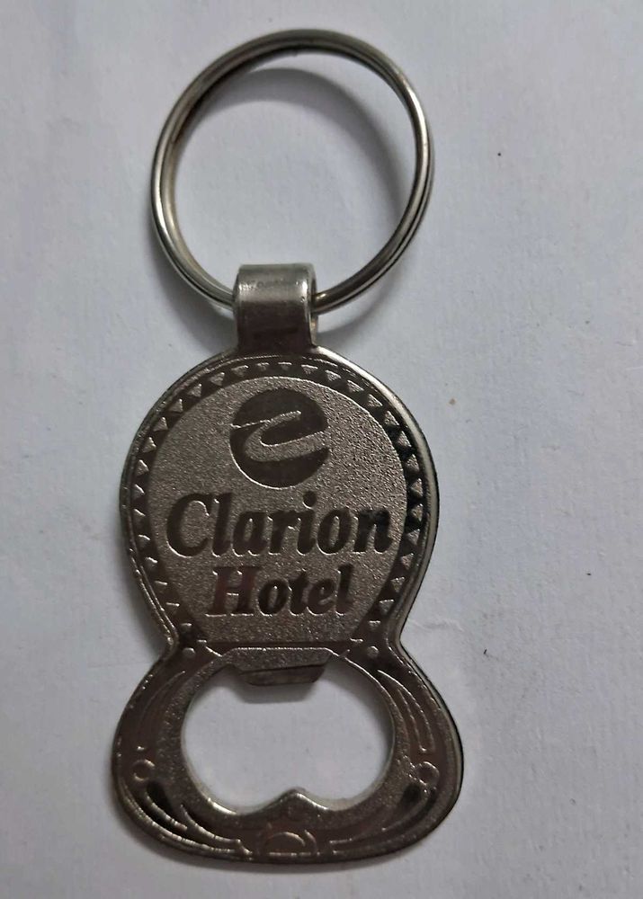 Vintage Clarion Hotel Keychain
