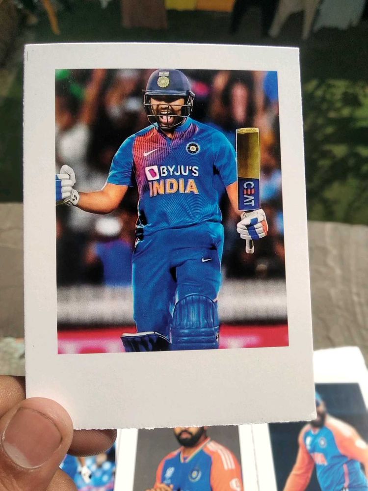 Rohit Sharma Cricket Poloroids