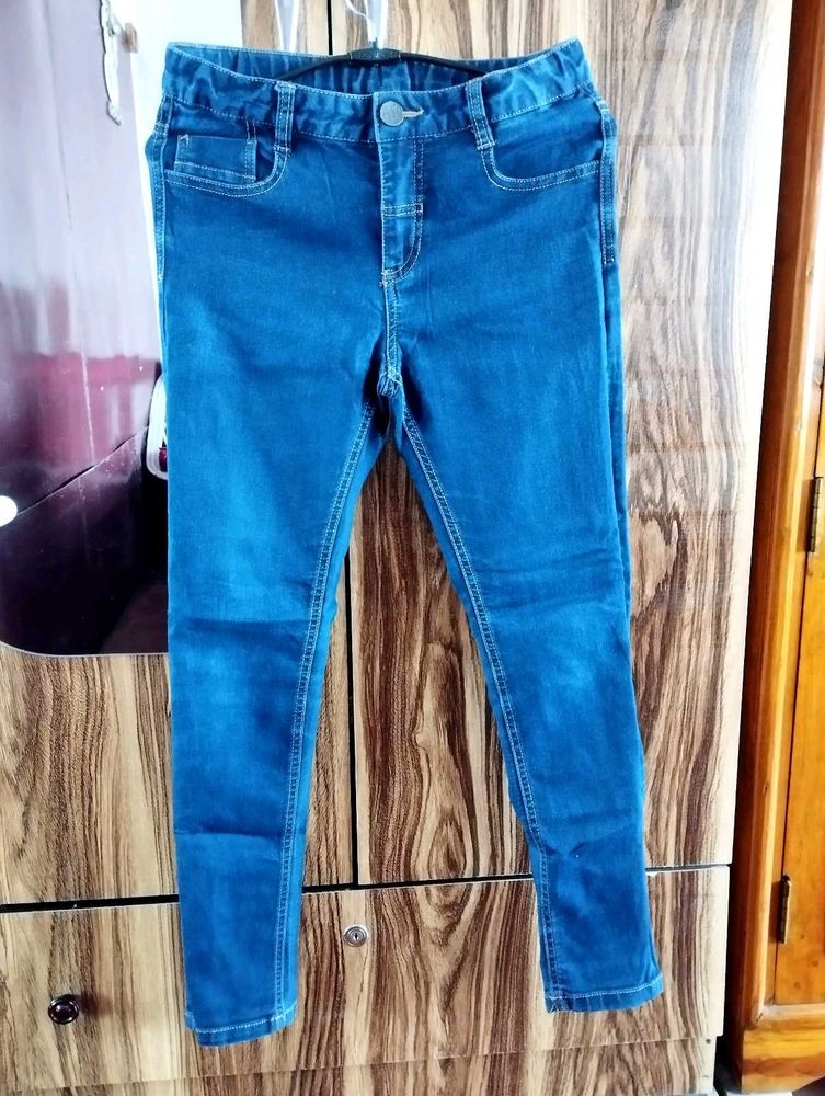 Girls&#39; Blue Denim Jeans