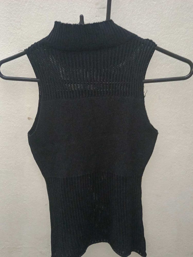 Sleeveless Knit Top