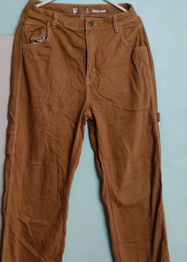 Brown Cargo Pants