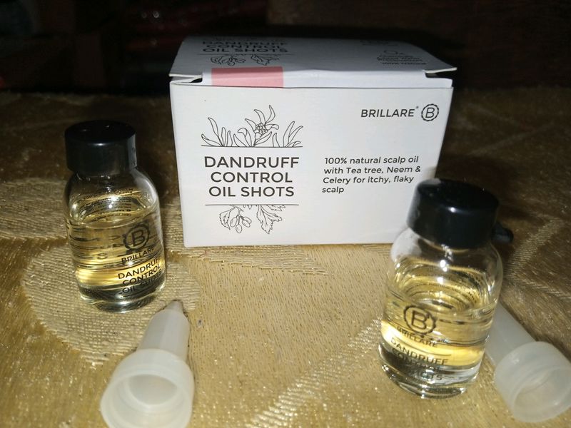 Dandruff Control Oil Shot . BRILLARE 50rs