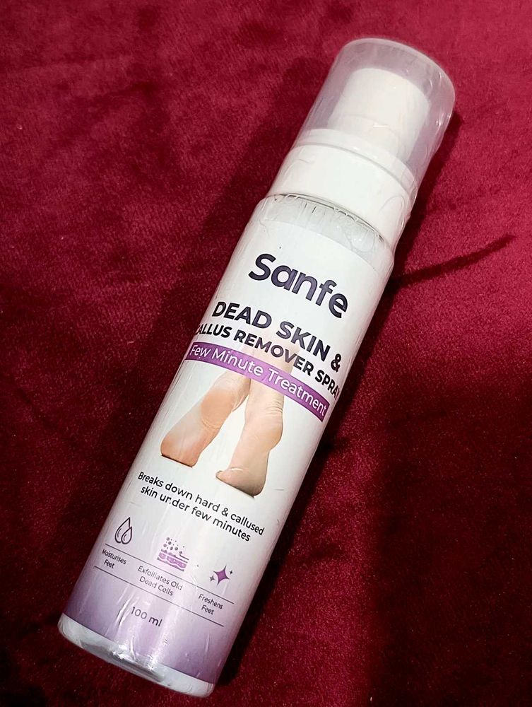 Sanfe Dead Skin &amp; Callus Remover Spray Few Minutes