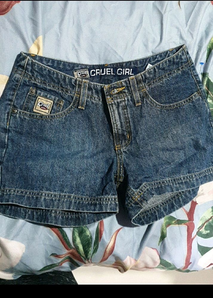 Y2k Denim Shorts