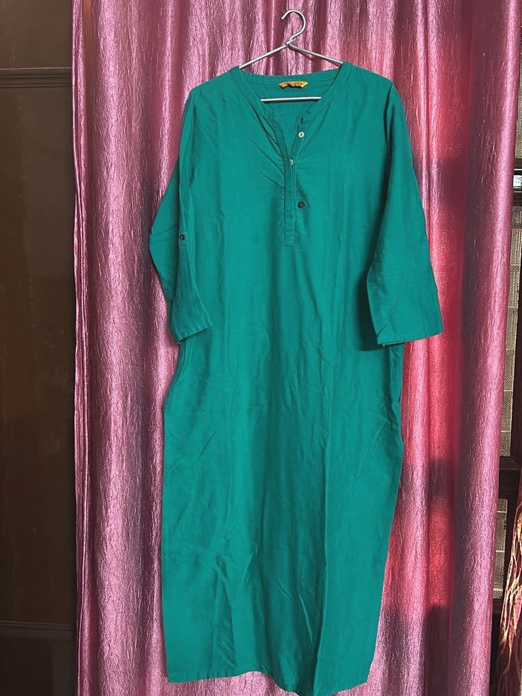 Emerald Green Tunic Dress