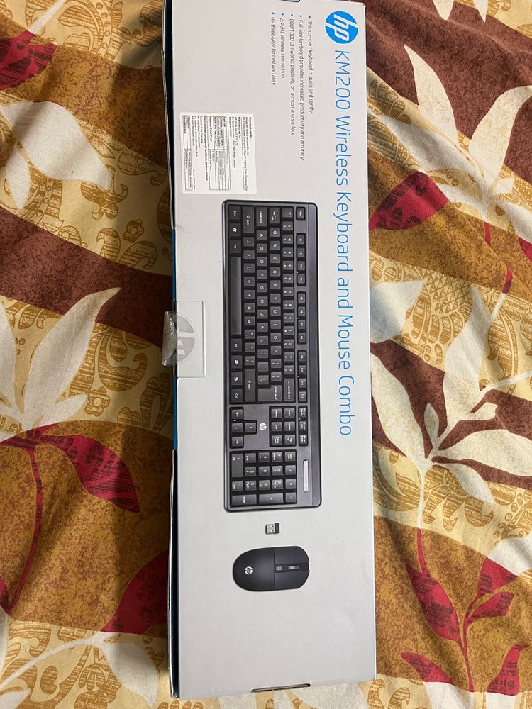 Hp Wirelesss Keyboard And Mouse Set