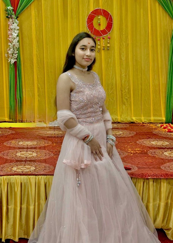 PINK LEHENGA🩷