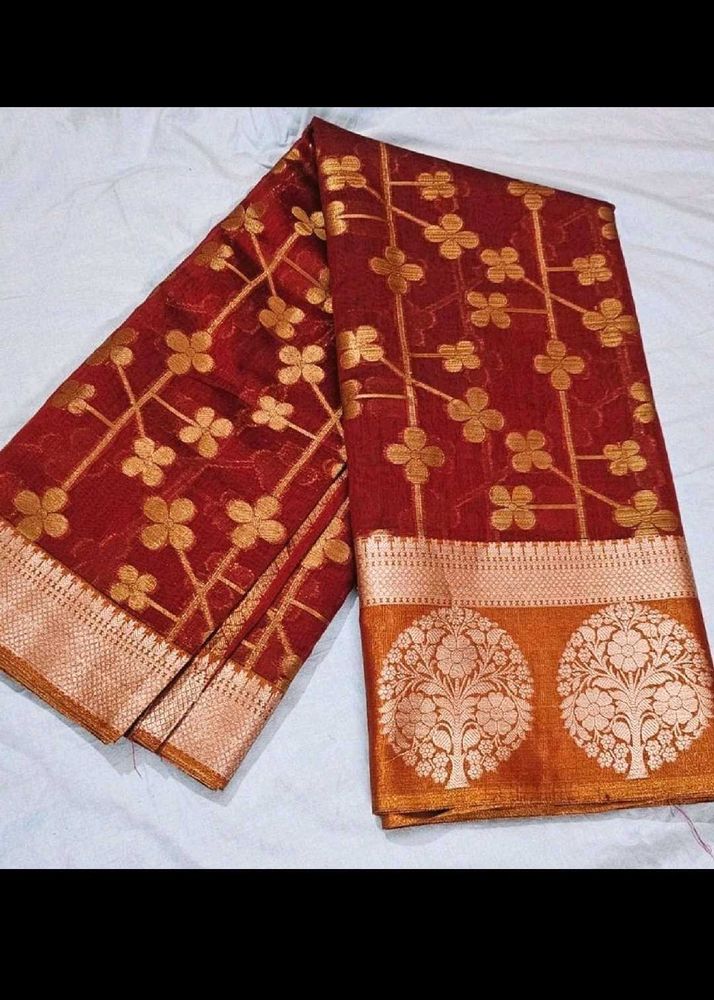 Banarsi Cotton silk Saree